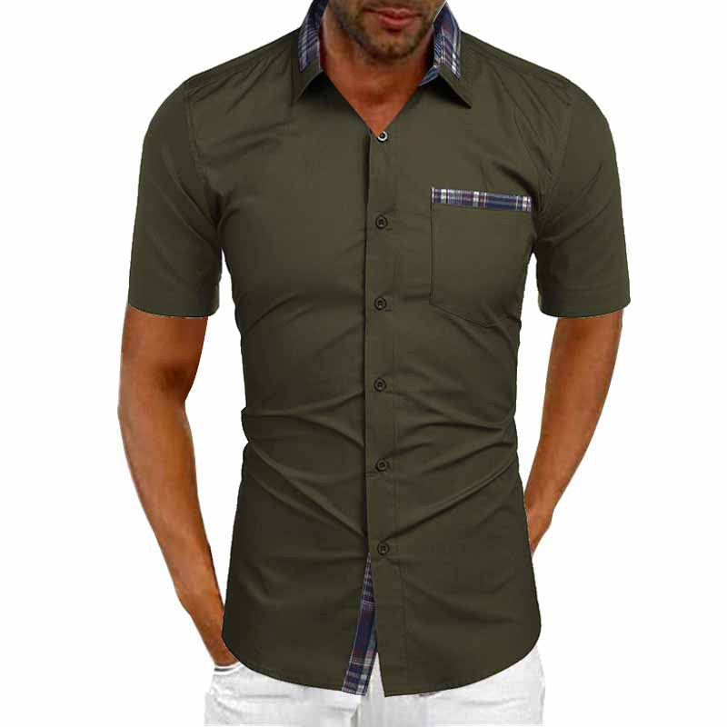 Men’s Short Sleeve Shirt - Ideal for Spring & Summer Wear