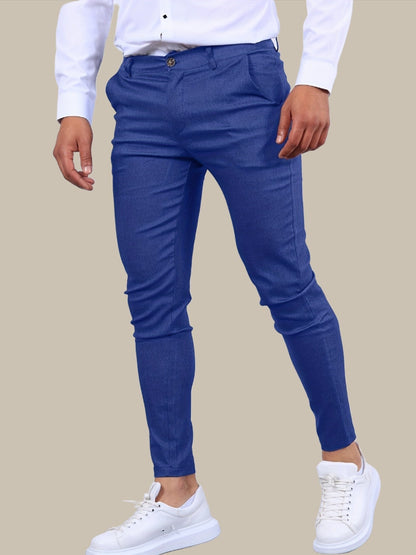 Men's Skinny Trousers | Stretch Comfort Fit