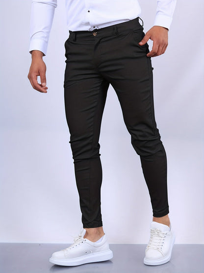 Men's Skinny Trousers | Stretch Comfort Fit