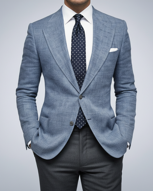 Men's Slim Fit Blazer – Stylish Jacket for Business and Special Occasions