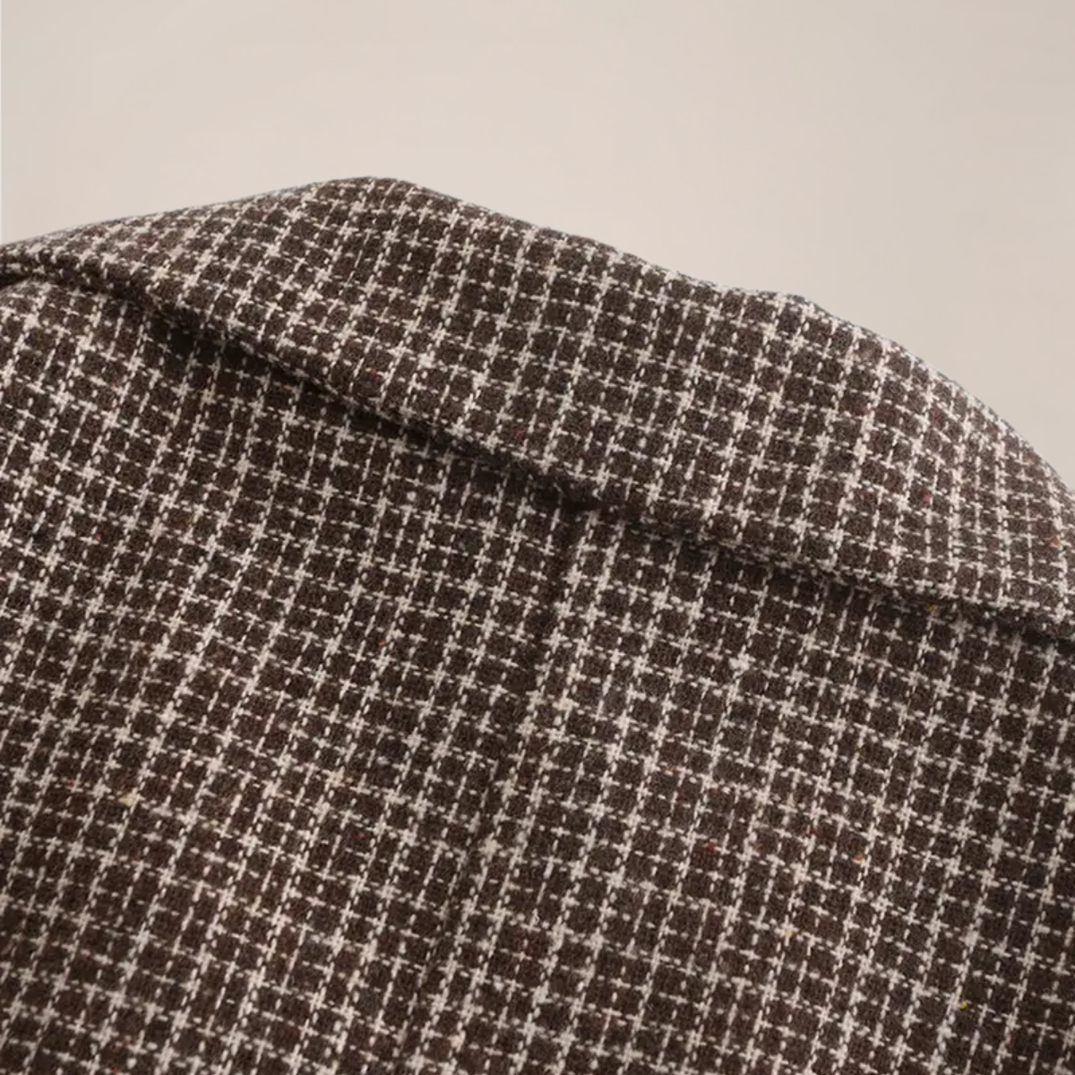 Men's Slim Fit Check Blazer for Smart Events