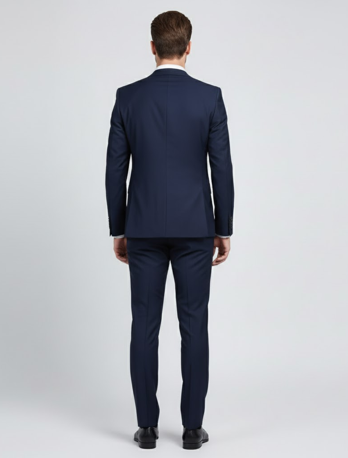 Men's Slim Fit Formal Suit Tailored Business Suit Button
