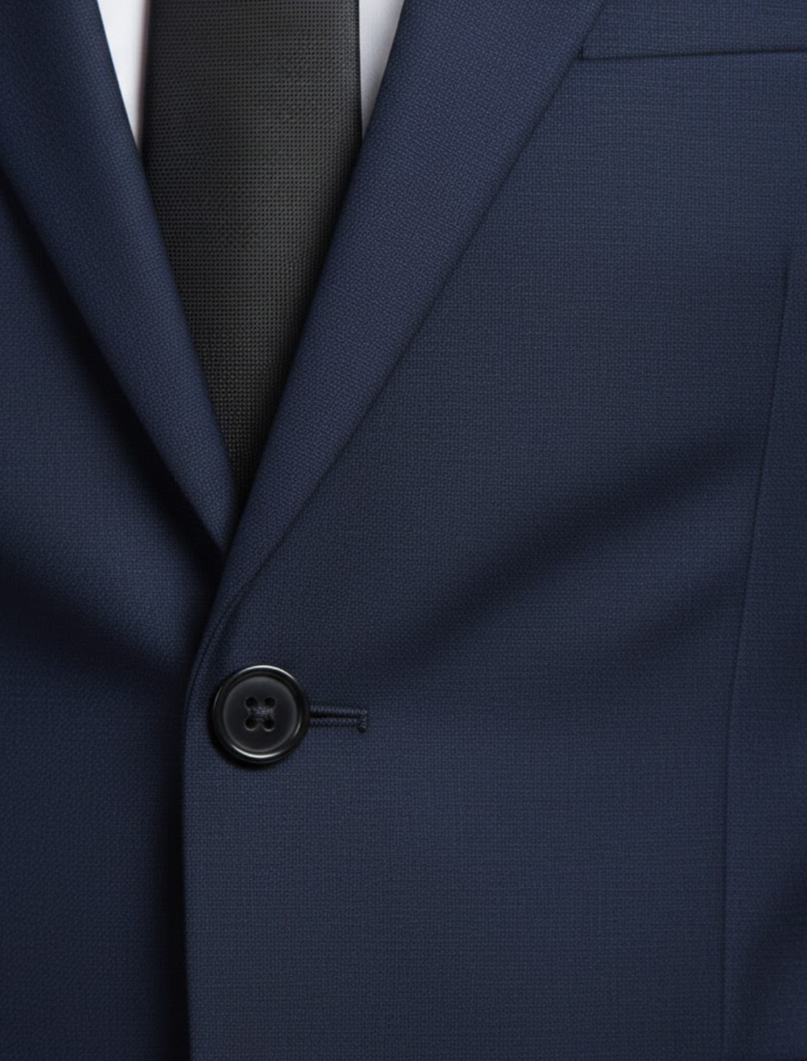 Men's Slim Fit Formal Suit Tailored Business Suit Button