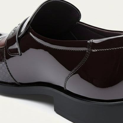 Men's Slip-On Loafers Cushioned Polished Dress Shoes