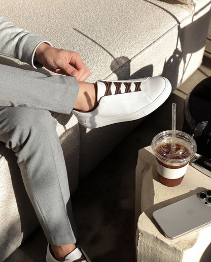 Men's Sneakers | Leather Slip-On Low-Top & Smart Casual Style