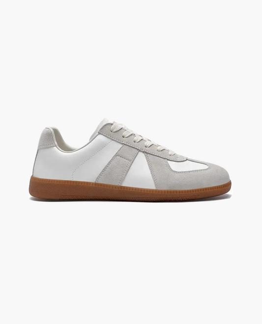 Men's Sneakers | Leather & Suede Low-Top for Smart Casual