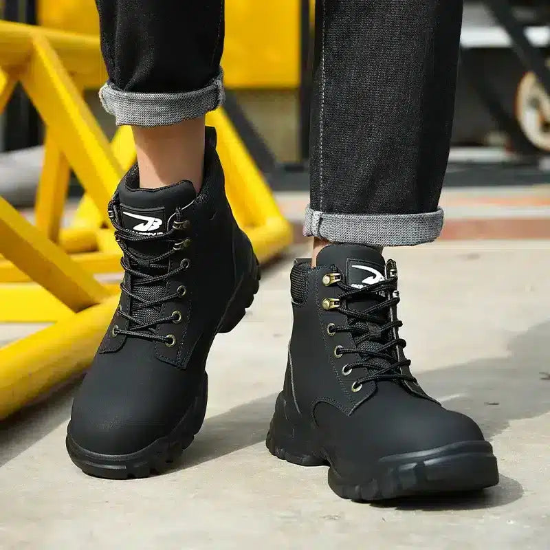 Men's Steel Cap Boots | Lace-Up & Ankle Support