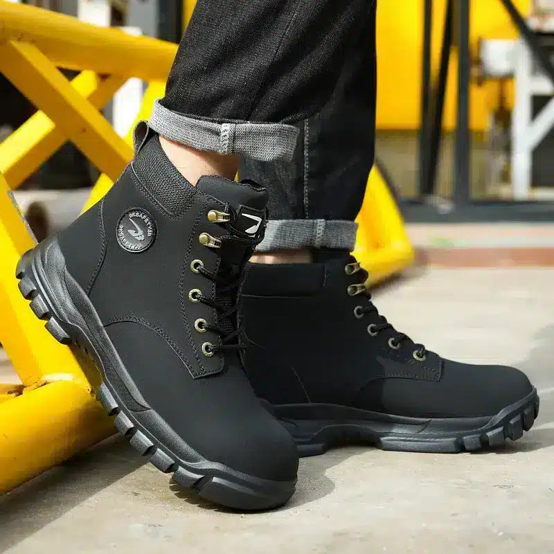 Men's Steel Cap Boots | Lace-Up & Ankle Support