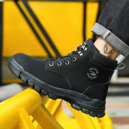 Men's Steel Cap Boots | Lace-Up & Ankle Support