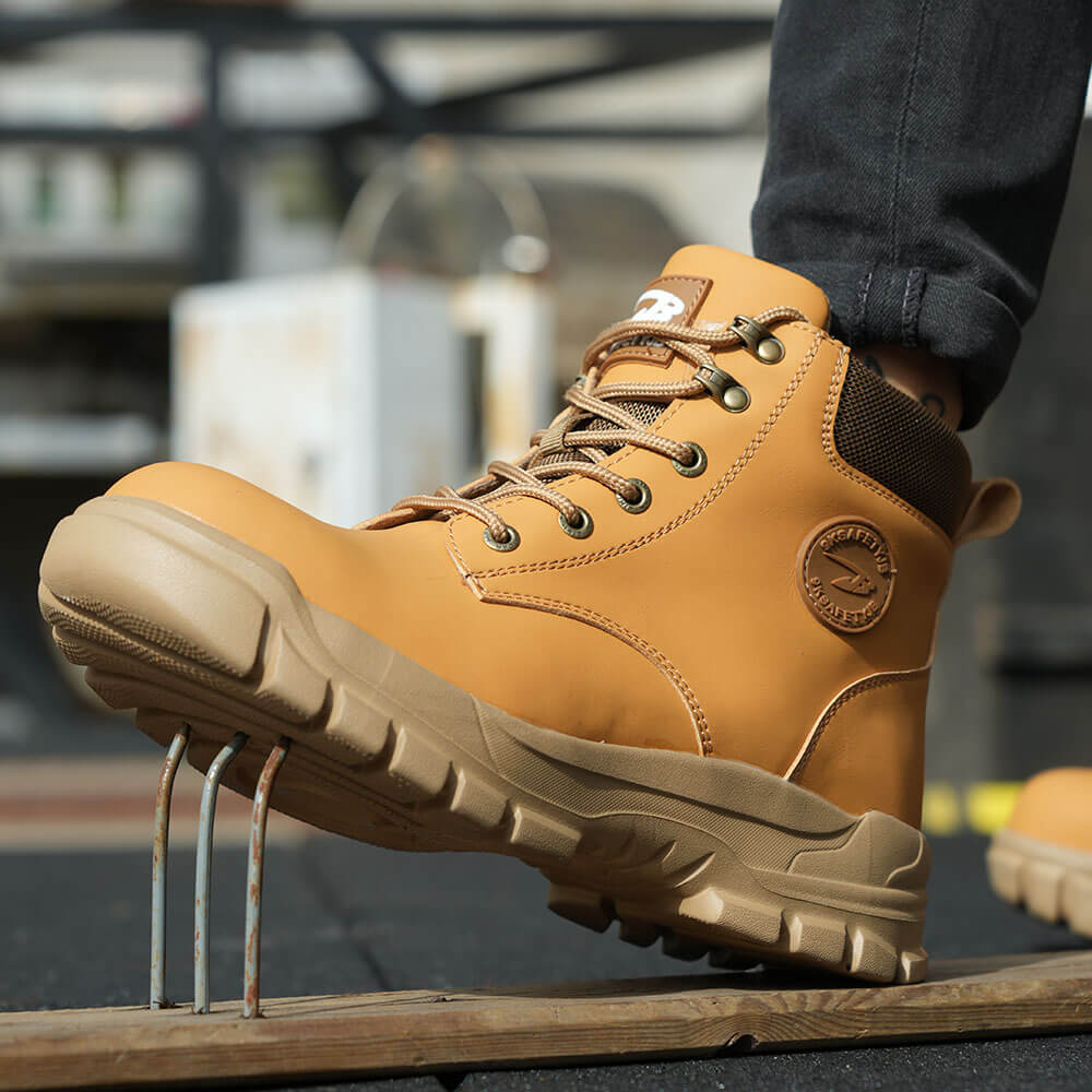 Men's Steel Cap Boots | Lace-Up & Ankle Support