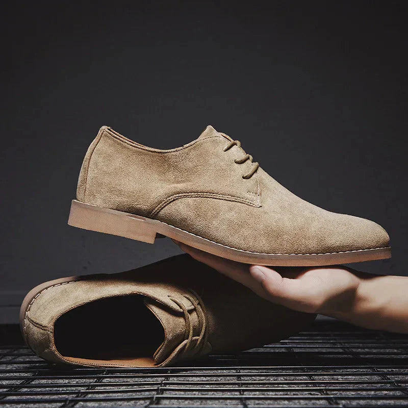 Men’s Suede Derby Shoes for Formal Events
