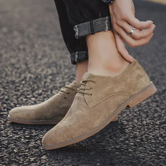 Men’s Suede Derby Shoes for Formal Events