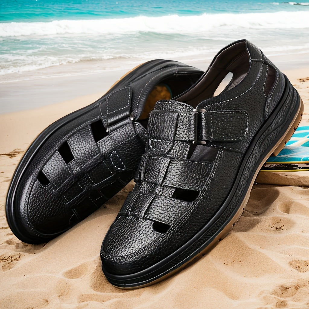 Men's Summer Sandals | Closed-Toe & Adjustable Strap