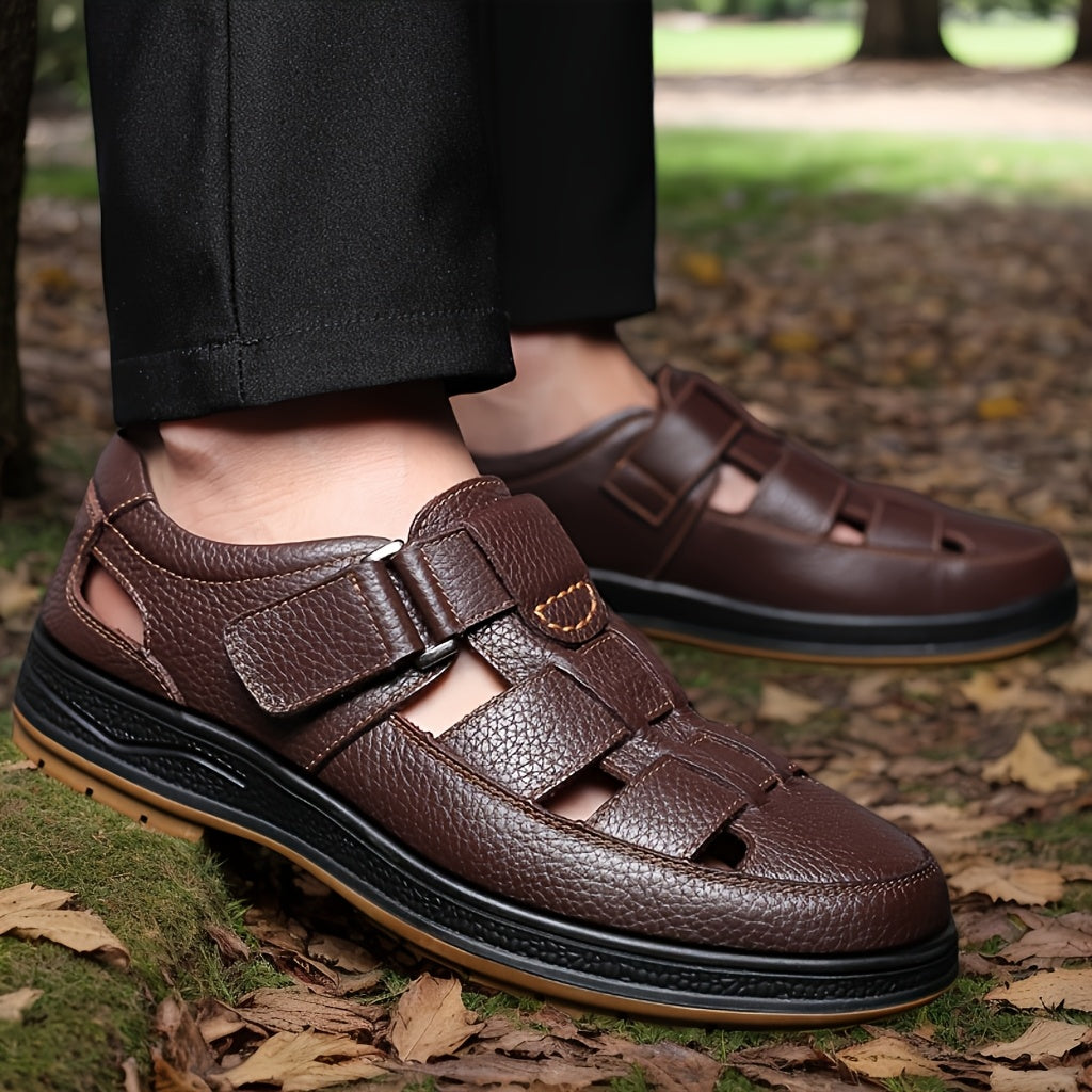 Men's Summer Sandals | Closed-Toe & Adjustable Strap
