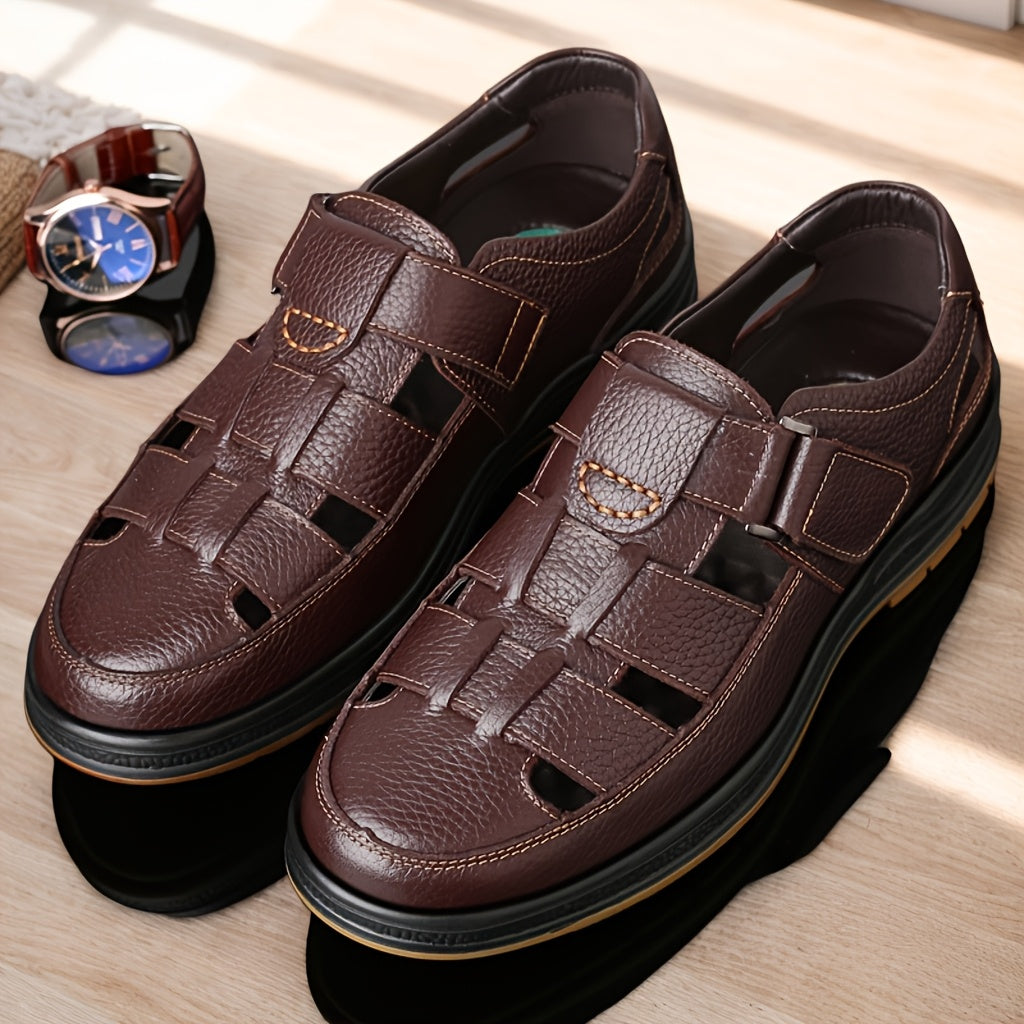 Men's Summer Sandals | Closed-Toe & Adjustable Strap