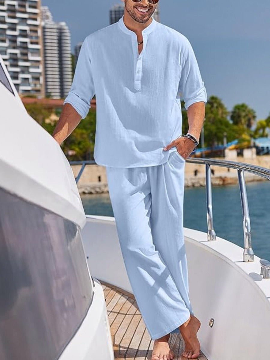 Men's Summer Two-Piece Set | Lightweight & Breathable