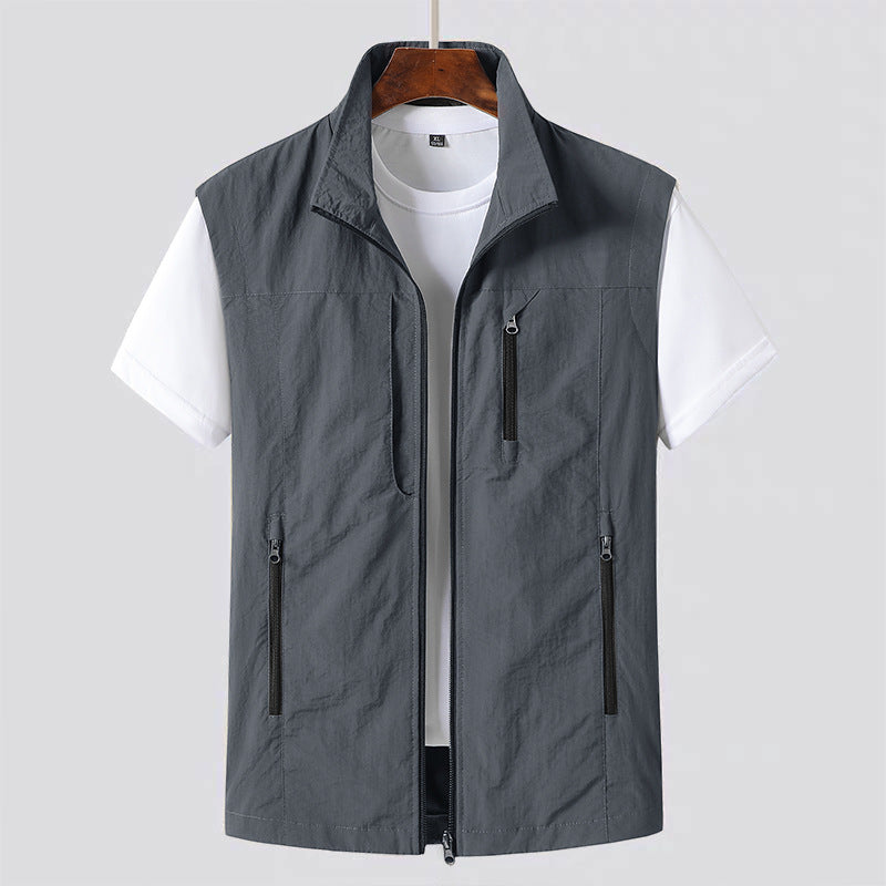 Men's Summer Vest | Lightweight & Multi-Pocket