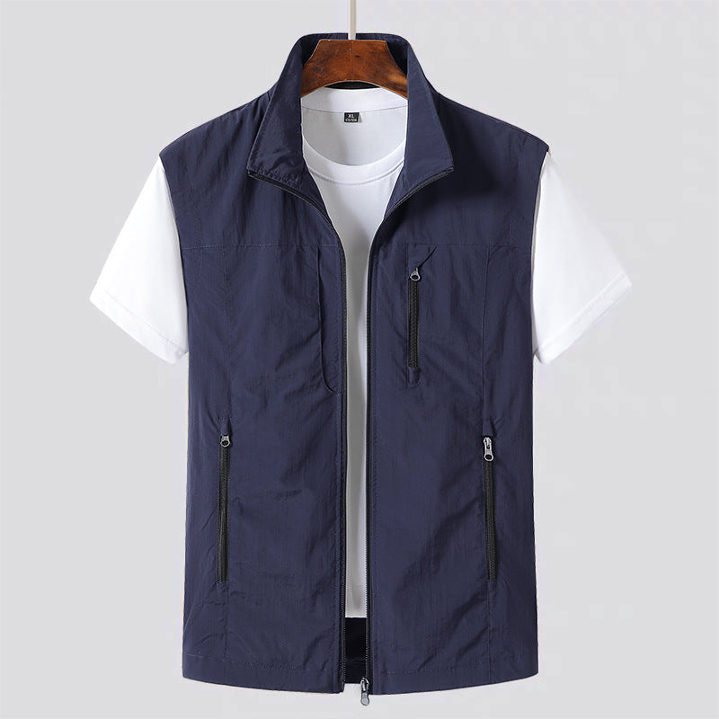Men's Summer Vest | Lightweight & Multi-Pocket