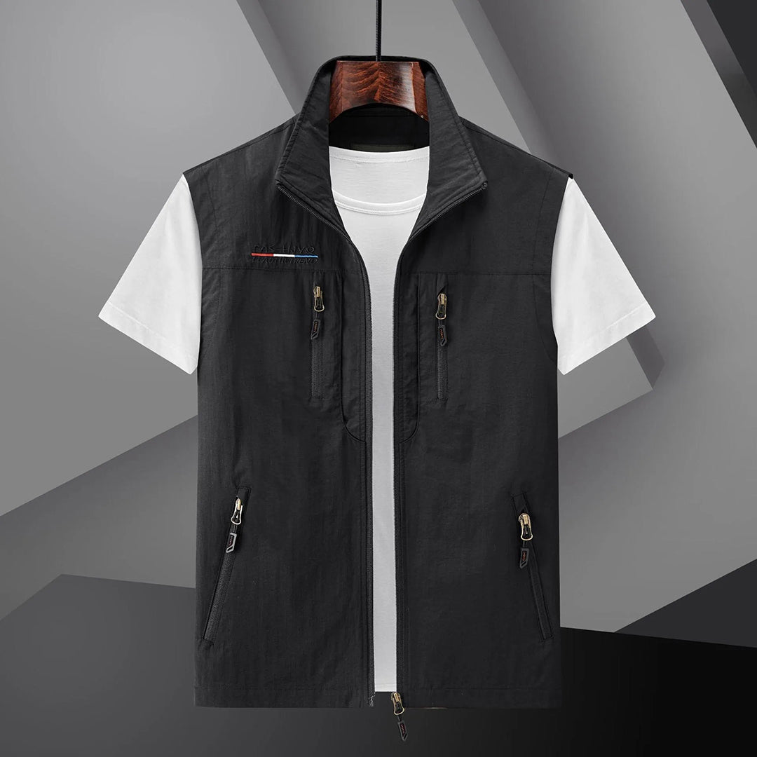Men's Summer Vest | Multi-Pocket & Lightweight Outdoor