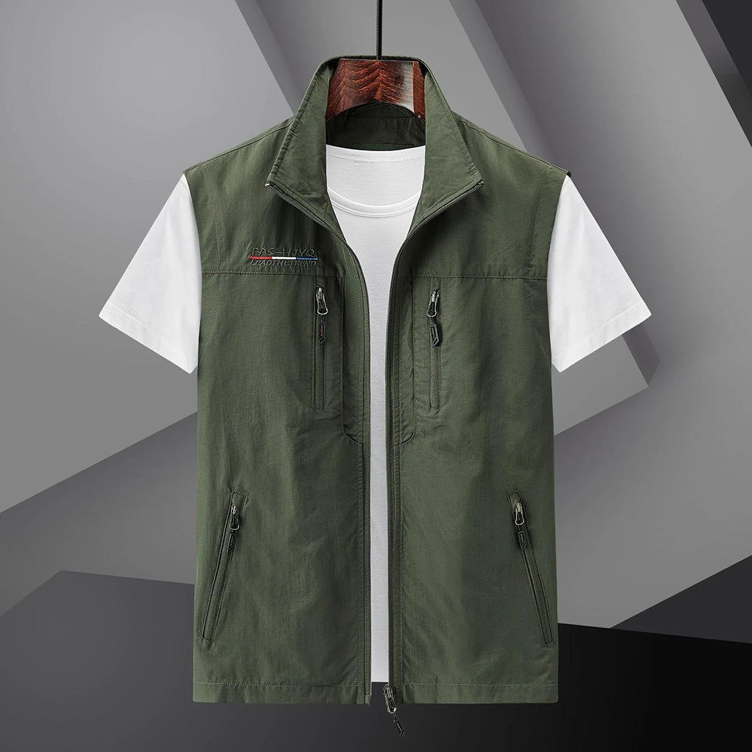 Men's Summer Vest | Multi-Pocket & Lightweight Outdoor