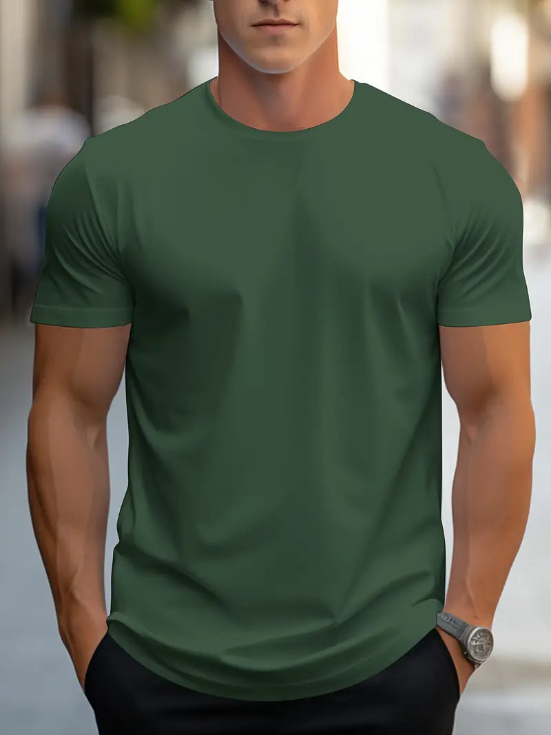 Men's T-Shirt | Slim Fit Crew Neck