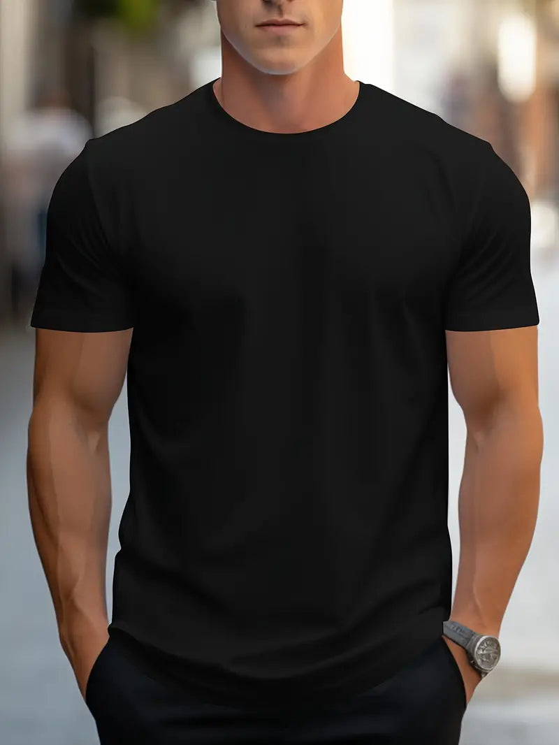 Men's T-Shirt | Slim Fit Crew Neck