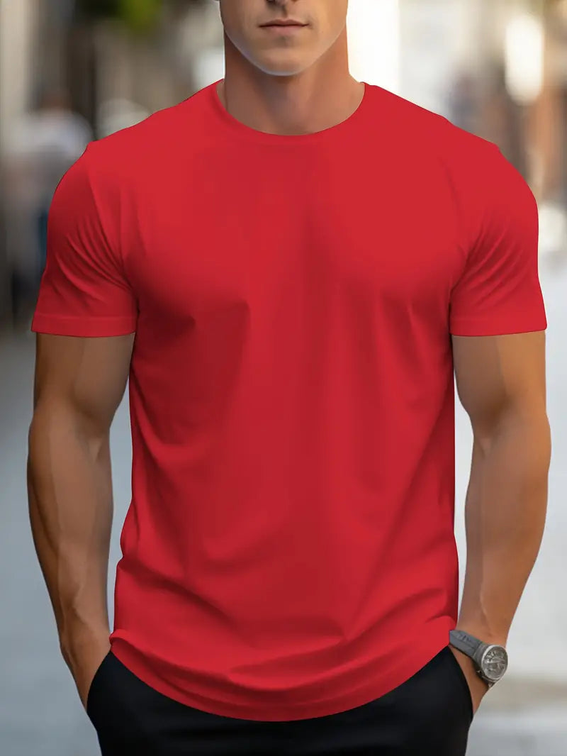Men's T-Shirt | Slim Fit Crew Neck