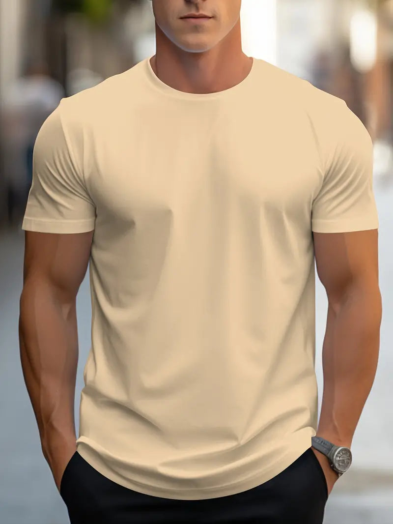Men's T-Shirt | Slim Fit Crew Neck