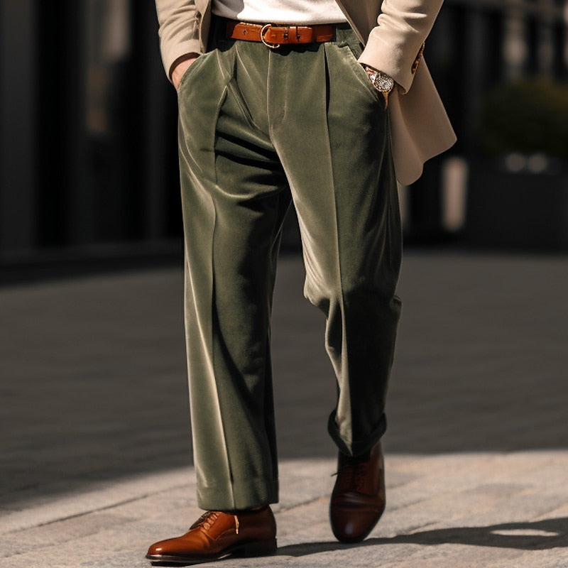 Men's Tailored Trousers | Straight-Leg & All-Day Comfort
