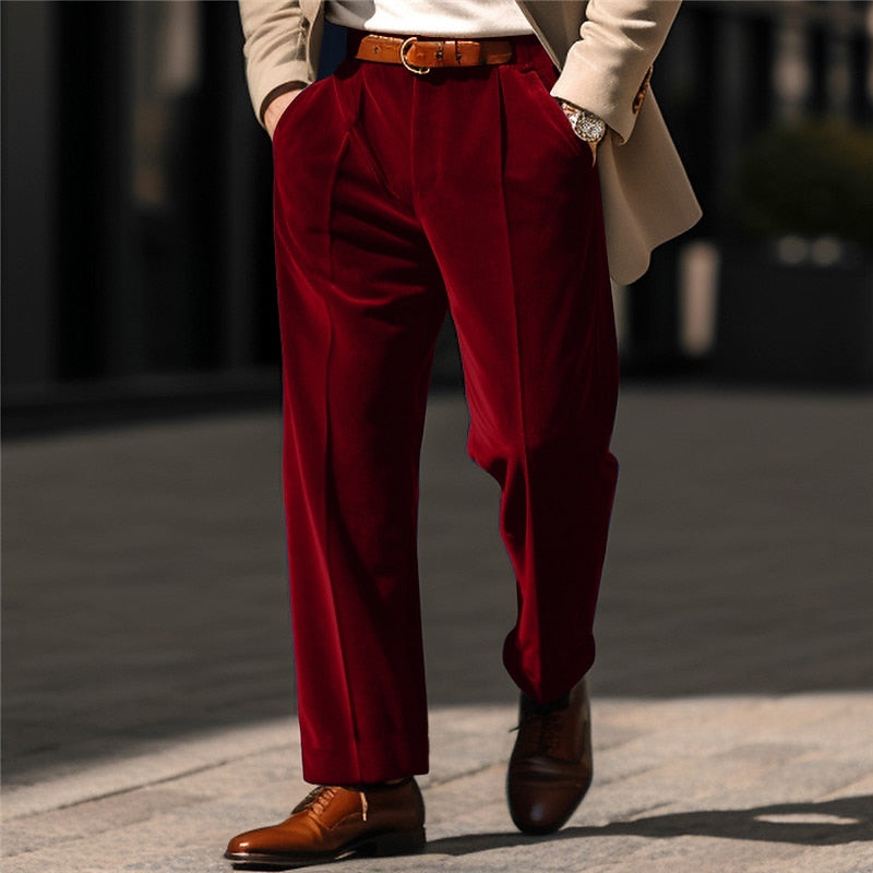 Men's Tailored Trousers | Straight-Leg & All-Day Comfort