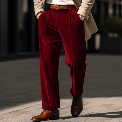 Men's Tailored Trousers | Straight-Leg & All-Day Comfort