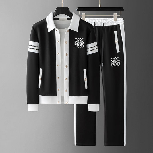Men's Tracksuit | Varsity Collar Two-Piece