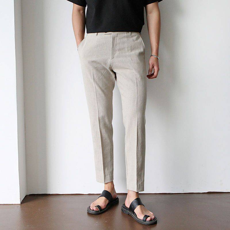 Men's Trousers | Tailored Fit & Breathable Summer Style