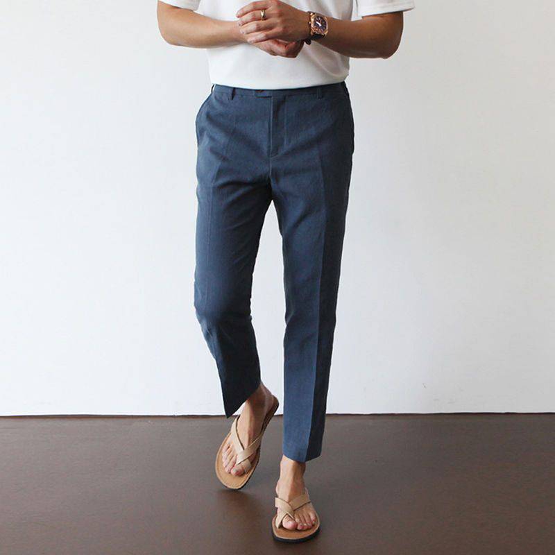 Men's Trousers | Tailored Fit & Breathable Summer Style