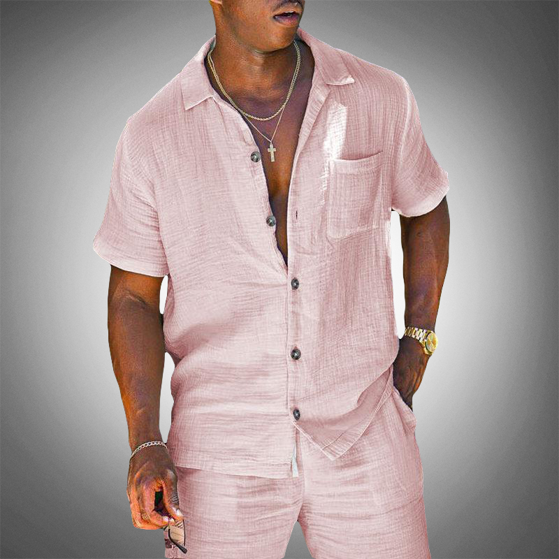 Men's Two Piece Summer Set | Lightweight & Coordinated Style