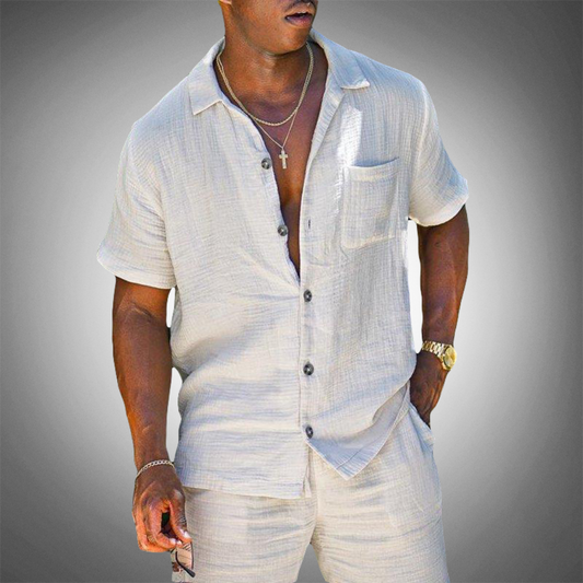 Men's Two Piece Summer Set | Lightweight & Coordinated Style