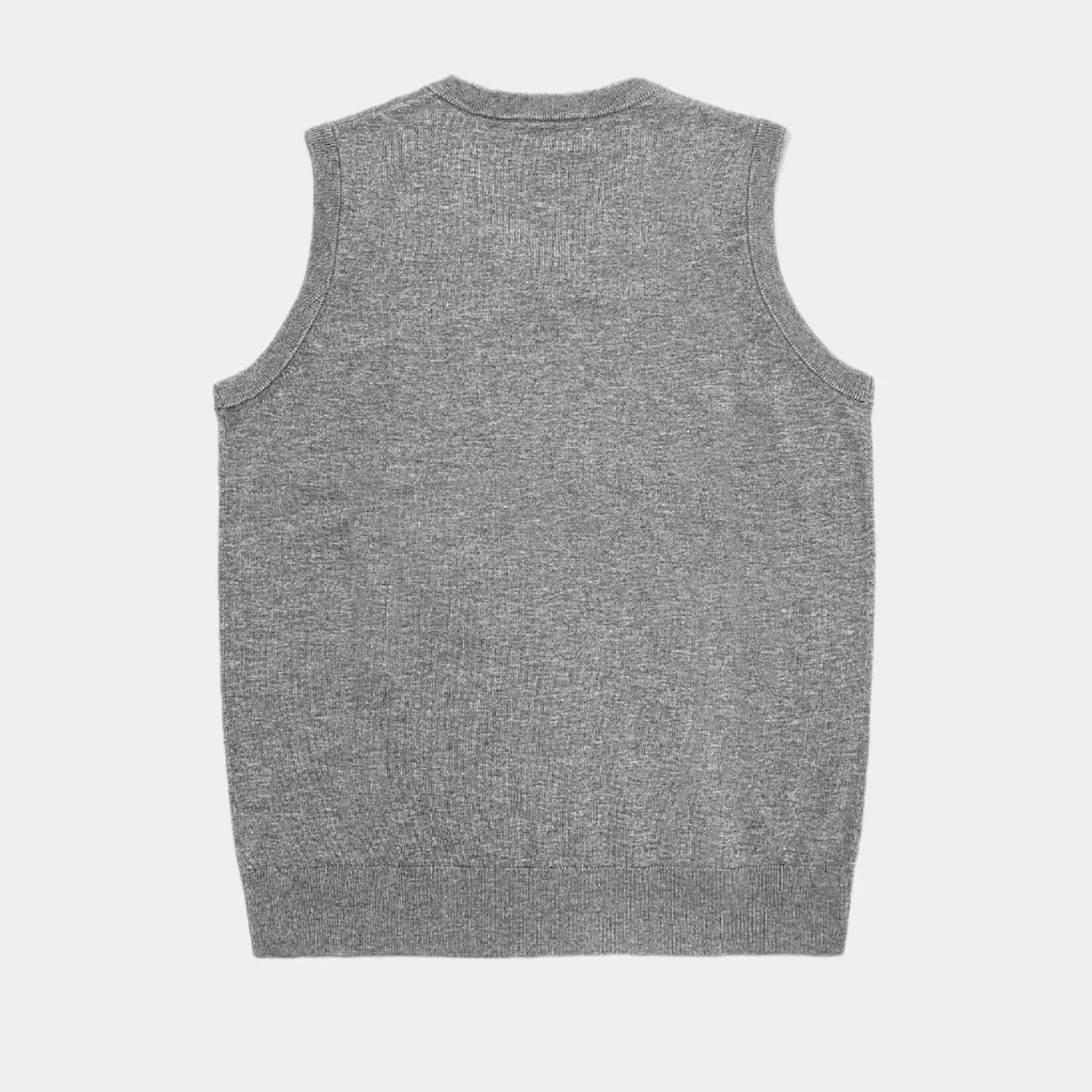 Men's V-Neck Knit Vest – Ideal for Stylish Layering