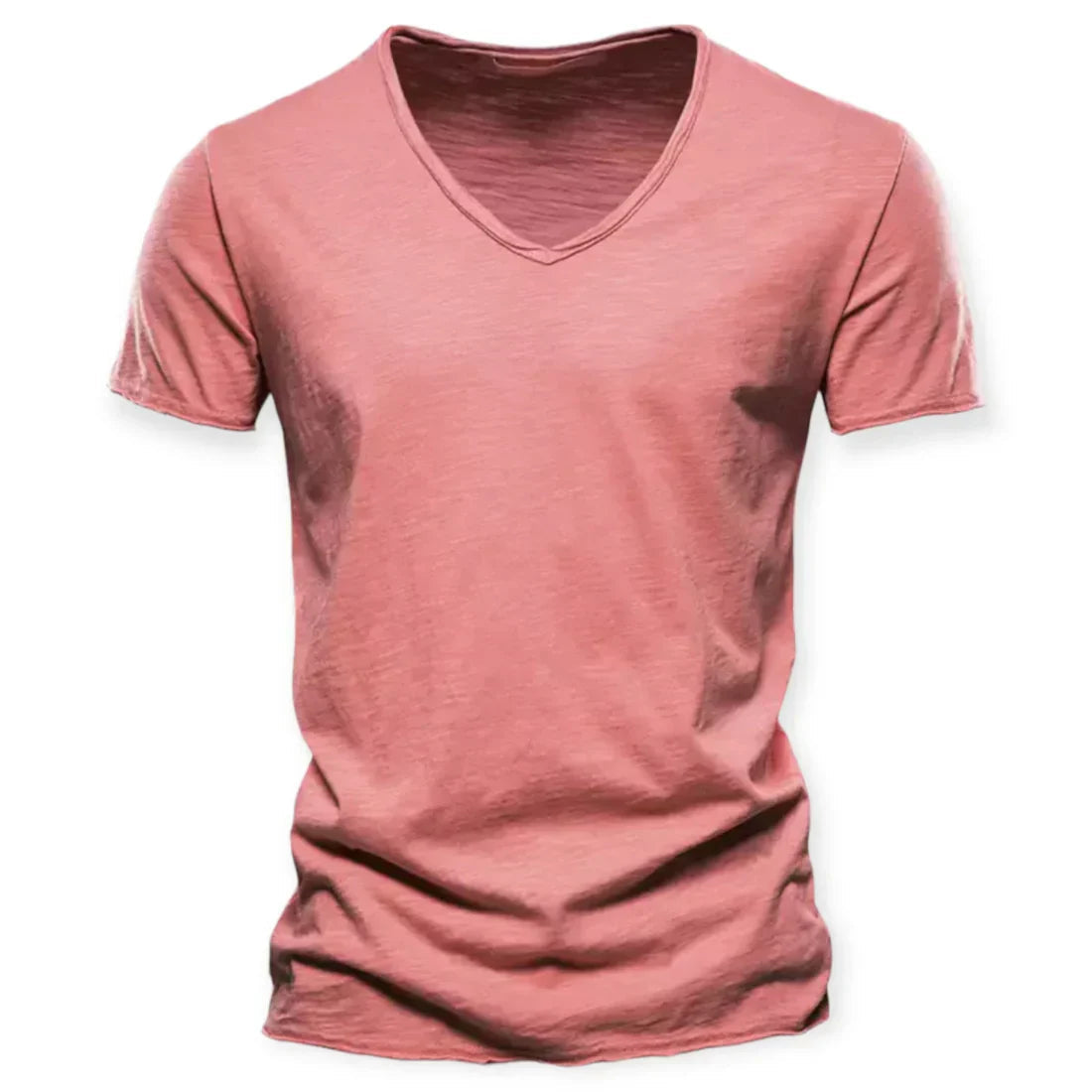 Men's V-Neck T-Shirt | Breathable & Versatile Everyday Style