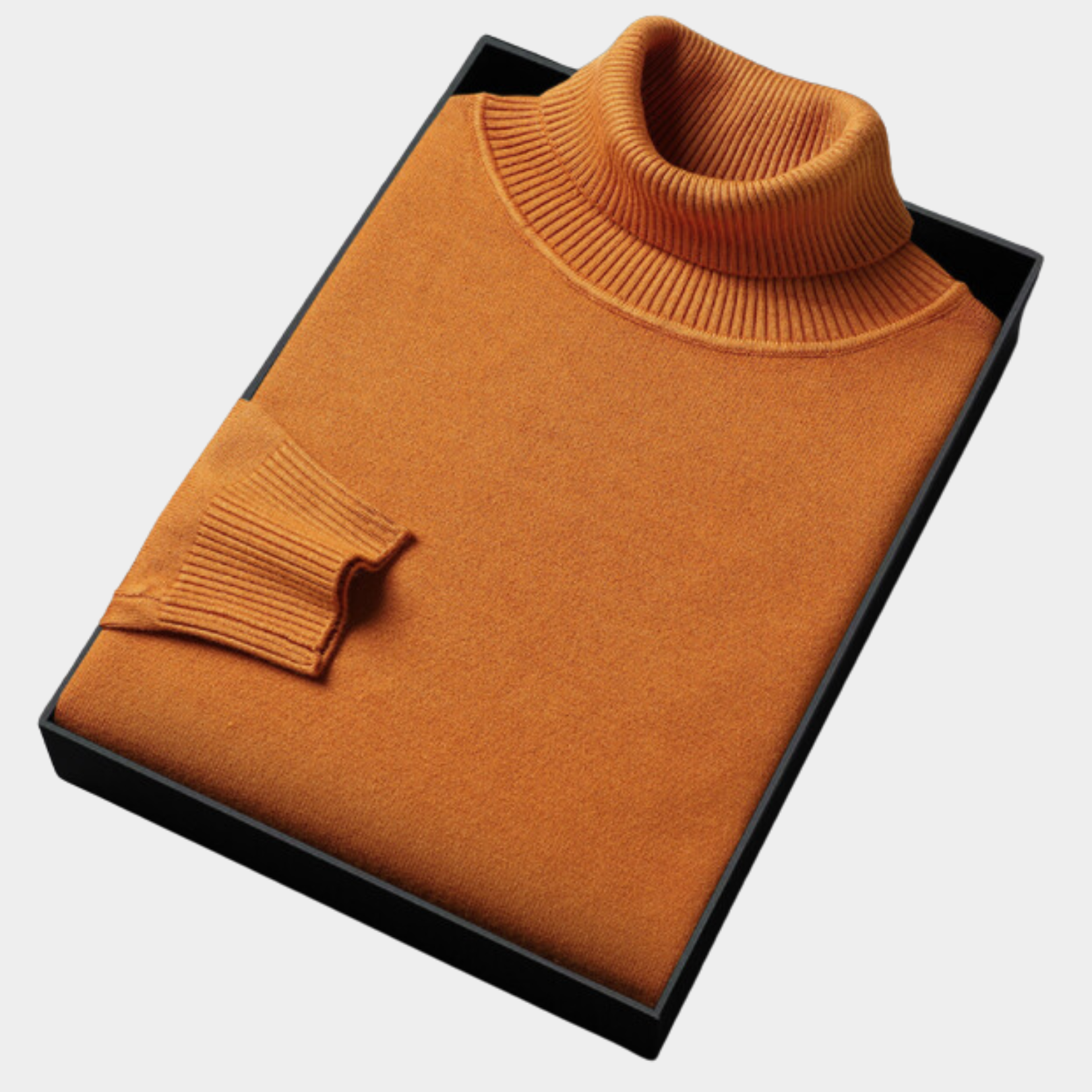 Men’s Vibrant Knit Turtleneck for Stylish Occasions