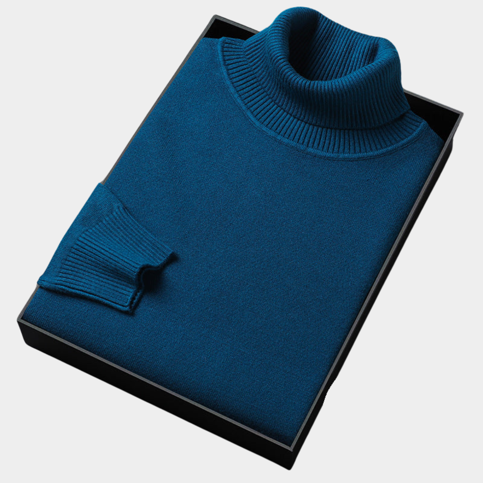 Men’s Vibrant Knit Turtleneck for Stylish Occasions
