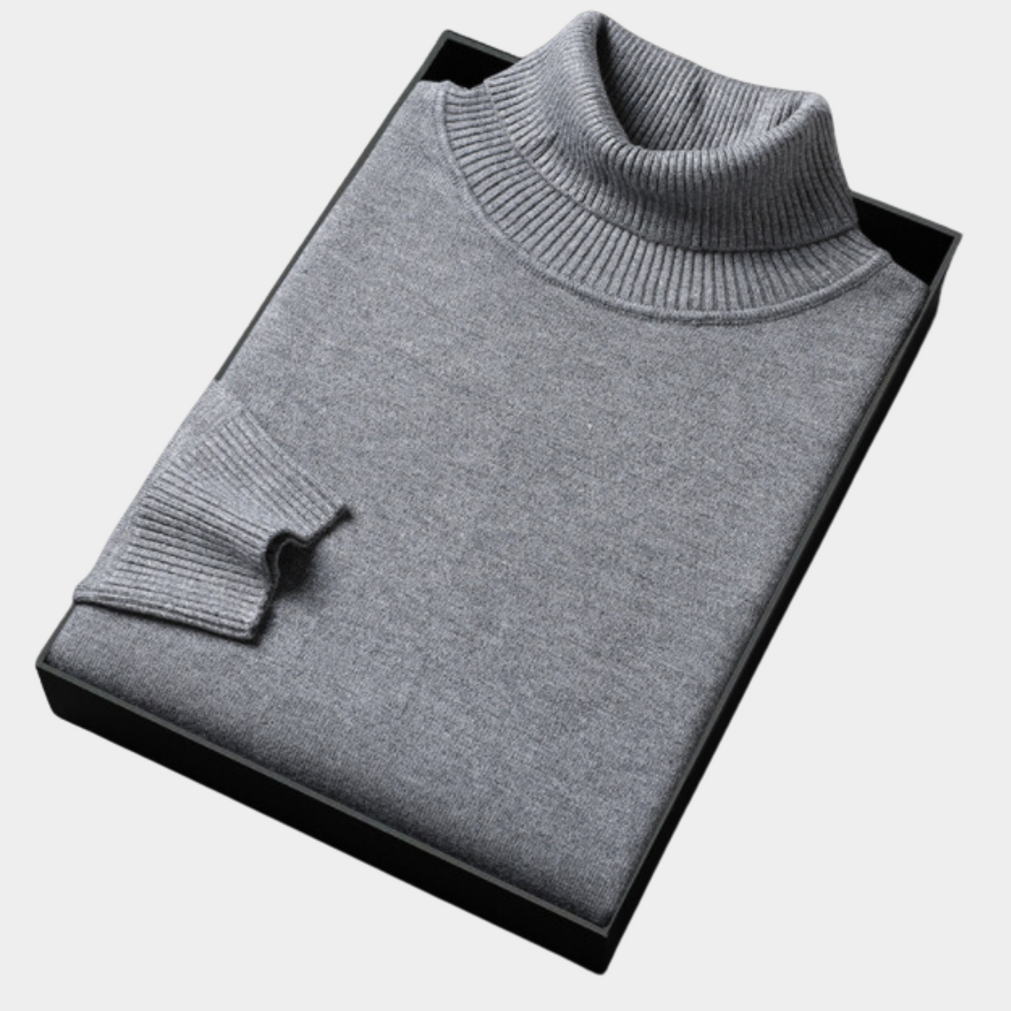 Men’s Vibrant Knit Turtleneck for Stylish Occasions