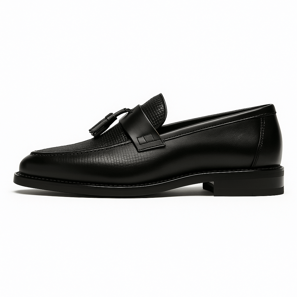 Men’s Woven Tassel Loafers – Chic Footwear for Any Occasion
