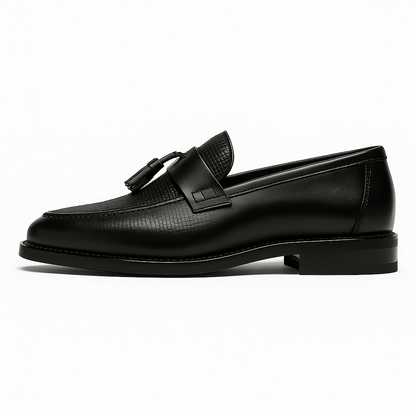 Men’s Woven Tassel Loafers – Chic Footwear for Any Occasion