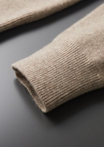 Men's Zip-Up Cardigan Sweater – Stylish Layer for Year-Round Wear