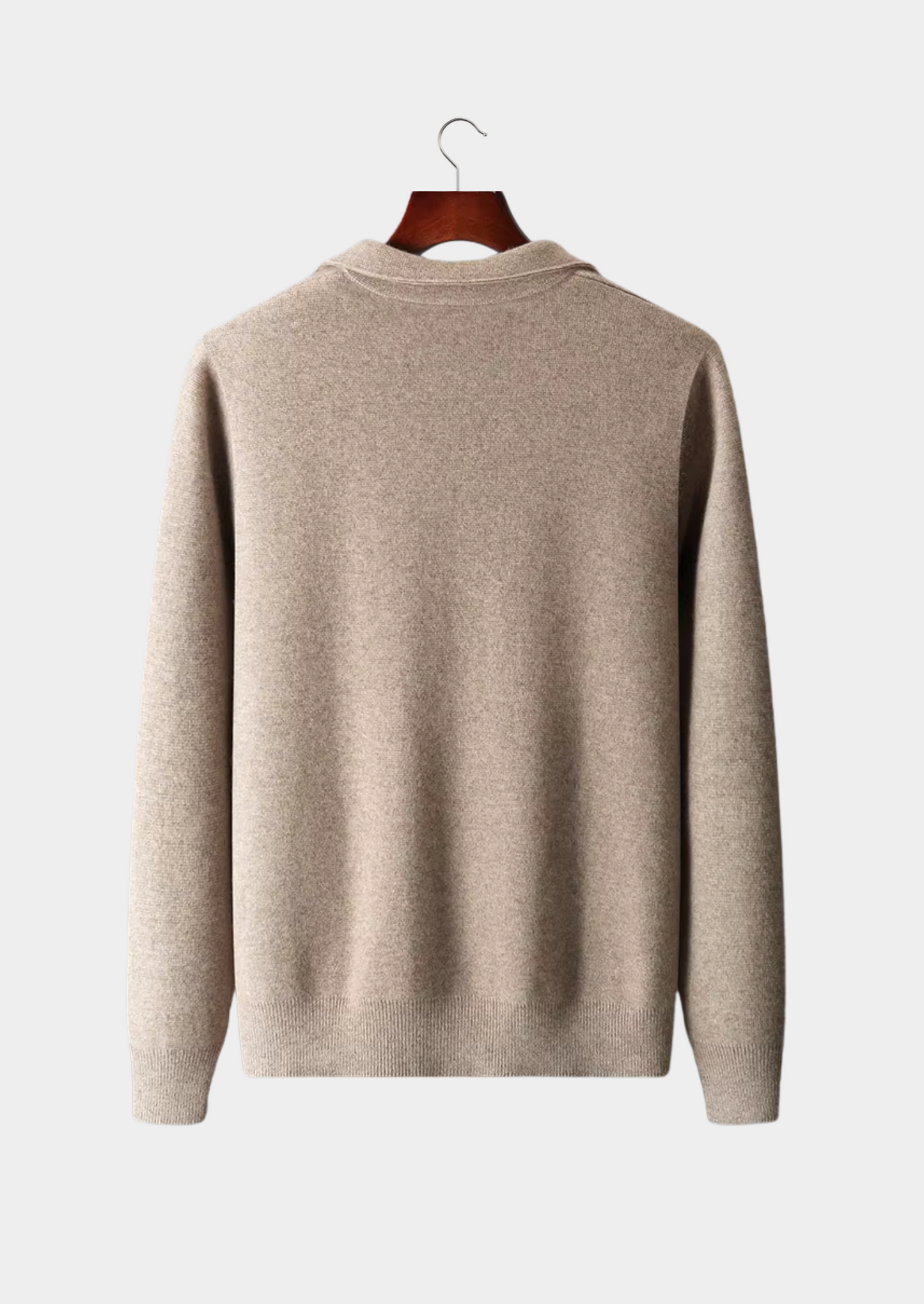 Men's Zip-Up Cardigan Sweater – Stylish Layer for Year-Round Wear