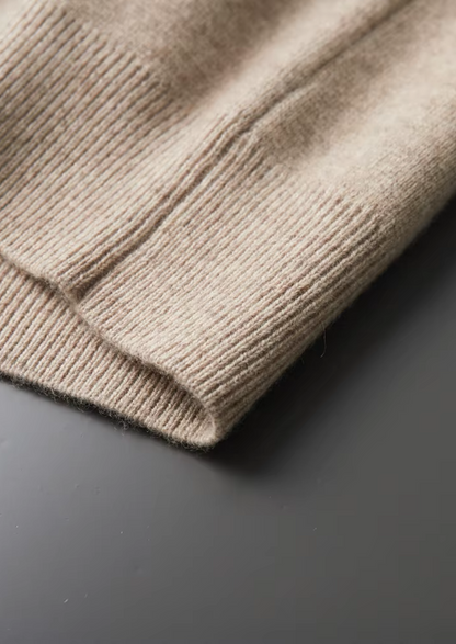 Men's Zip-Up Cardigan Sweater – Stylish Layer for Year-Round Wear