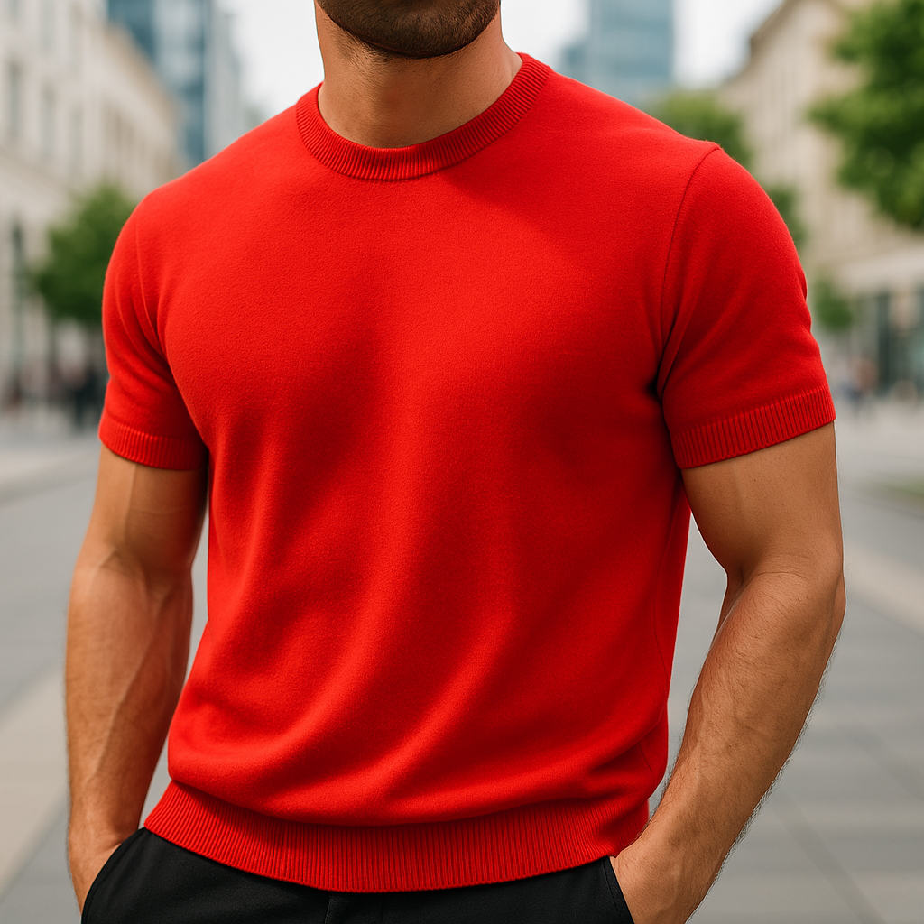 Merino Cashmere T-shirt for Men 5