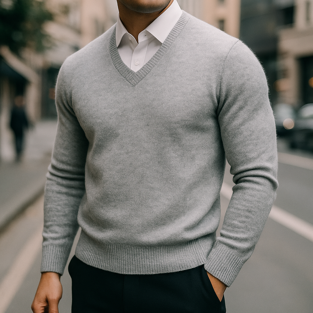 Merino Wool Sweater for Men-Luxurious Warmth & Comfort 2