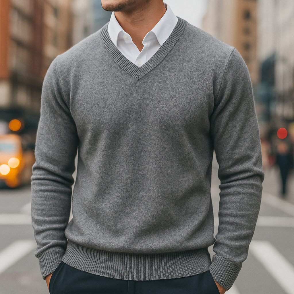 Merino Wool Sweater for Men-Luxurious Warmth & Comfort 3