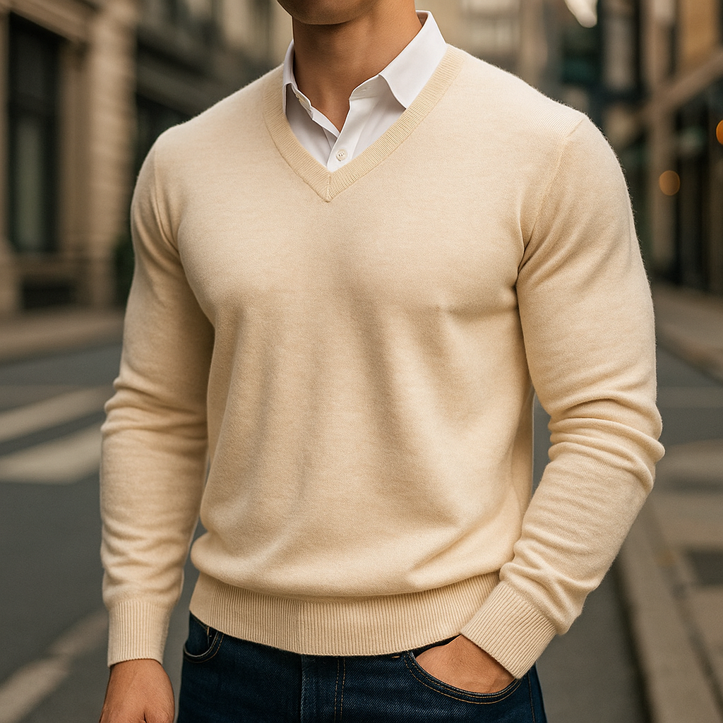 Merino Wool Sweater for Men-Luxurious Warmth & Comfort 6